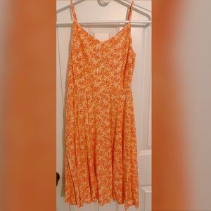 orange and yellow sundress